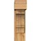 Ekena Millwork Balboa Block Rough Sawn Bracket w/ Offset Brace, Western Red Cedar, 8"W x 20"D x 28"H BKT0806X20X28BOA05RWR - alternate 3